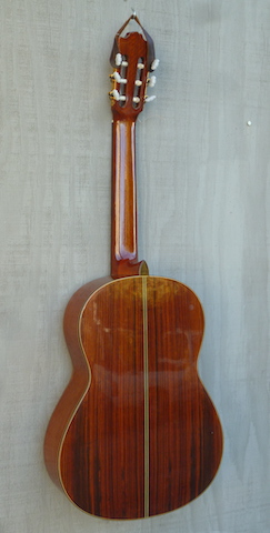 Yamaha Classical Guitar Back