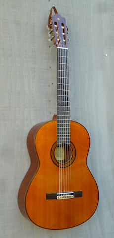 Yamaha Classical Guitar Face